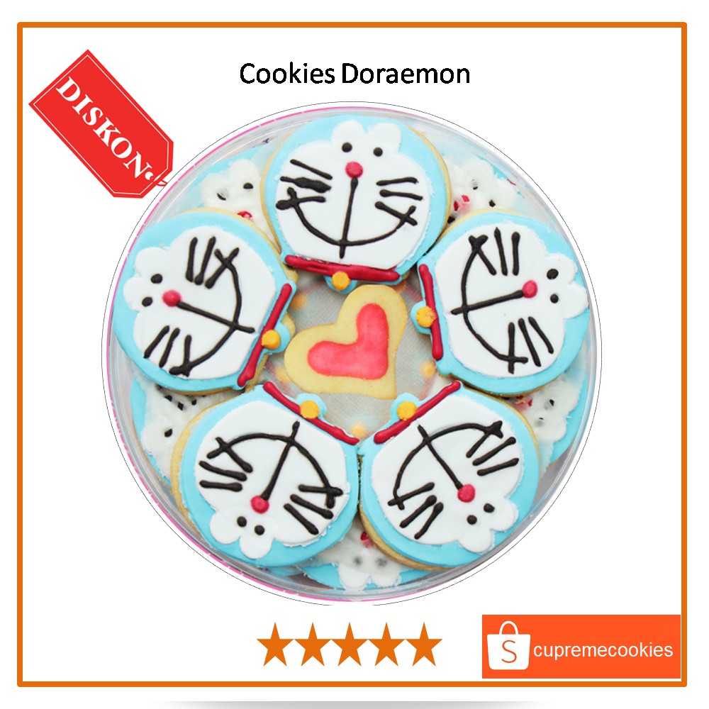 

Kue Kering Karakter Cookies Doraemon | Cupreme Cookies