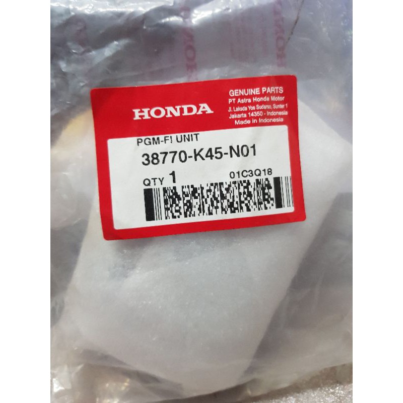 38770-K45-N01 ECU CDI CBR150 BOHLAM (K45 A) ORI AHM