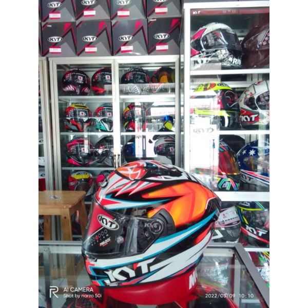 Helm Full Face KYT NFR AXEL BASANI REPLICA