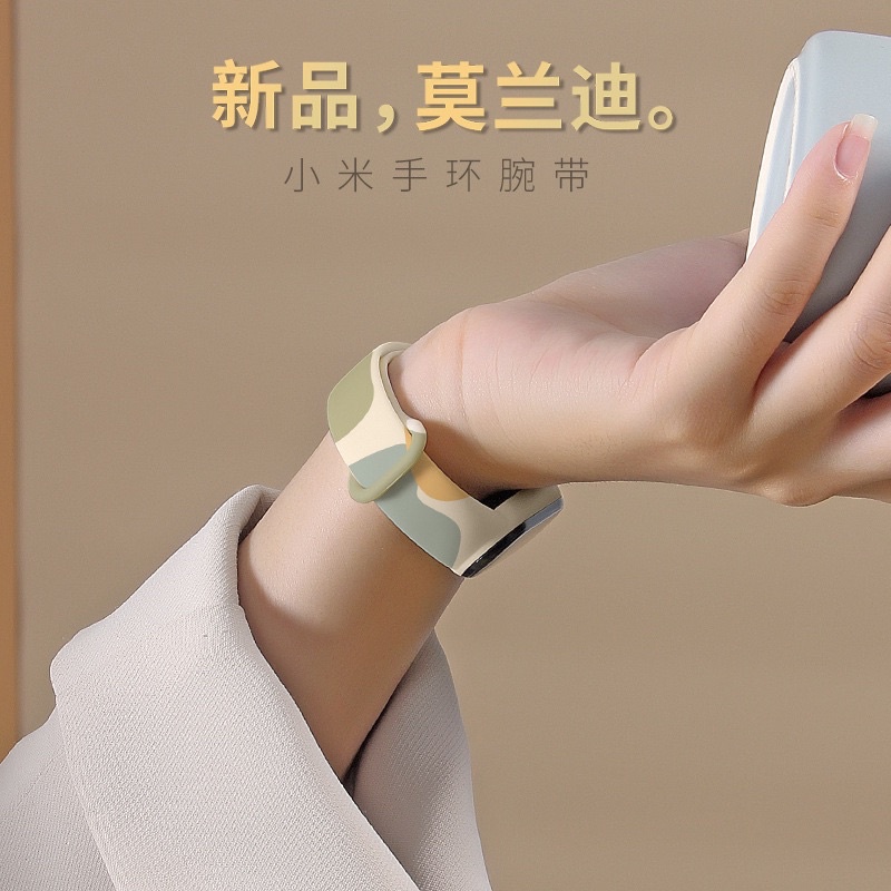 Strap Mi Band 7 Morandi Xiaomi Mi Band 7 Tali Pengganti Xiaomi Mi Band 7 Morandi Style