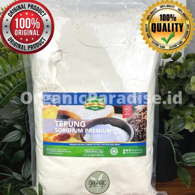 

[COD] Tepung Sorghum Premium 1 Kg / Tepung Sorgum / Sorghum Flour 1Kg [COD]