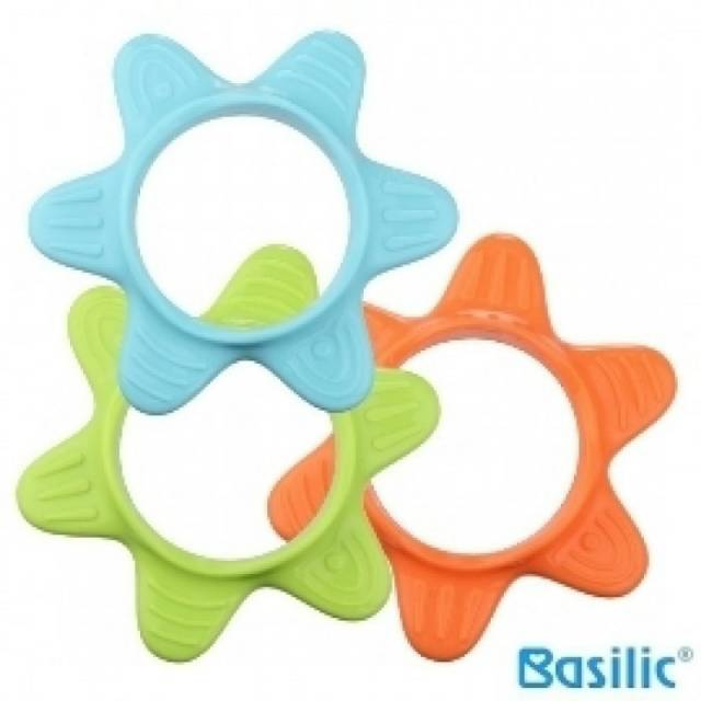 ♥BabyYank♥ BASILIC TEETHING RING STAR D080 / GIGITAN SILIKON BAYI .