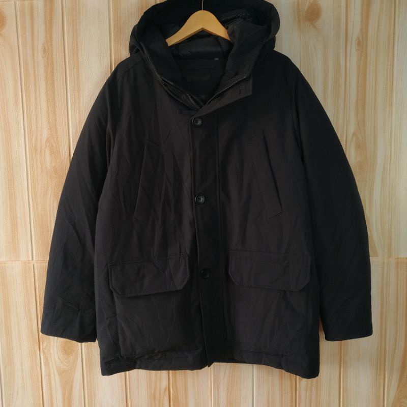 Uniqlo Parka Jaket Bulang Original Second Brand