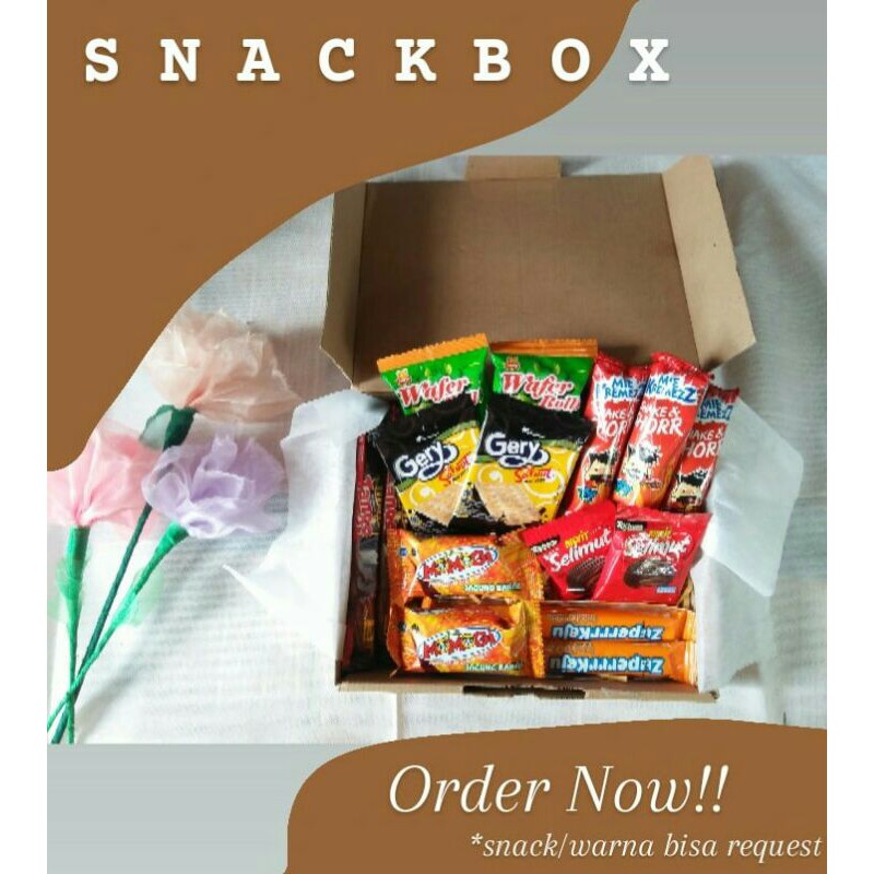 ORDER NOW! Snack box termurah / hampers snack/ hampers