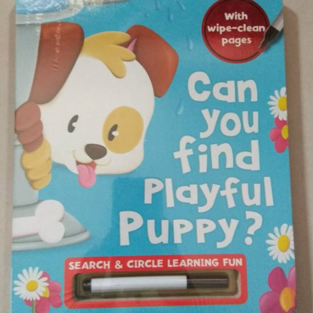 Buku "Can You Find Playful Puppy?"