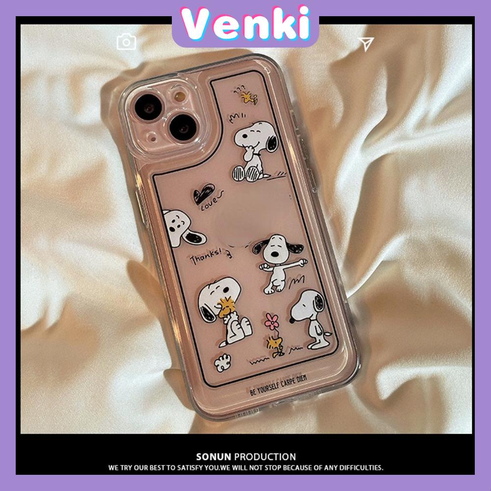 iPhone Case Silicone Soft Case Clear Case Thickened Shockproof Protection Camera Cartoon Cute Compatible For iPhone 11 iPhone 13 Pro Max iPhone 12 Pro Max iPhone 7 Plus iPhone xr