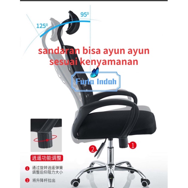 kursi kantor kursi kerja  jaring kursi gaming kursi manager TYPE 88/808#