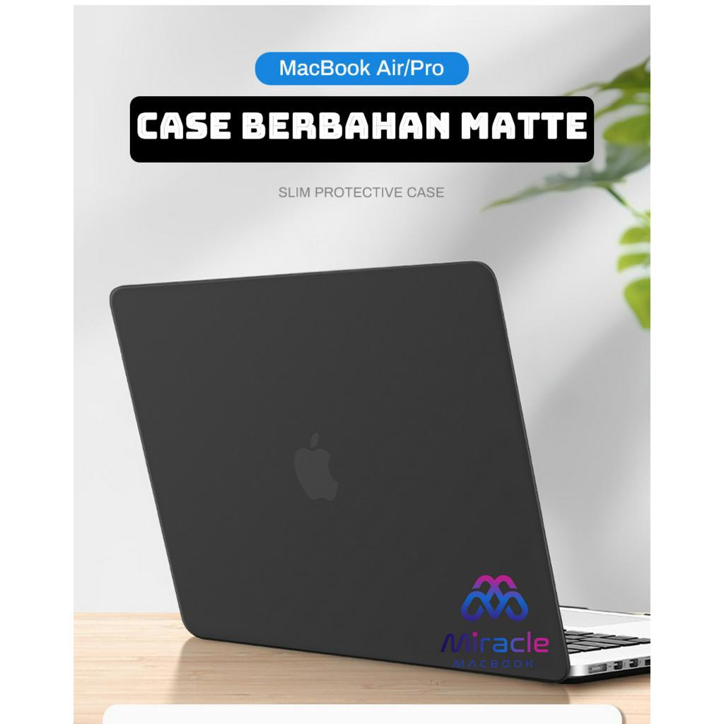 MACBOOK NEW AIR PRO RETINA Case MATTE DOFF SERIES BLACK/TIFFANY BLUE/RED/PINK  11 12 13 14 15 16 INCH NON / WITH CD ROOM / TOUCHBAR / TOUCH ID / M1 2020 2021 2022