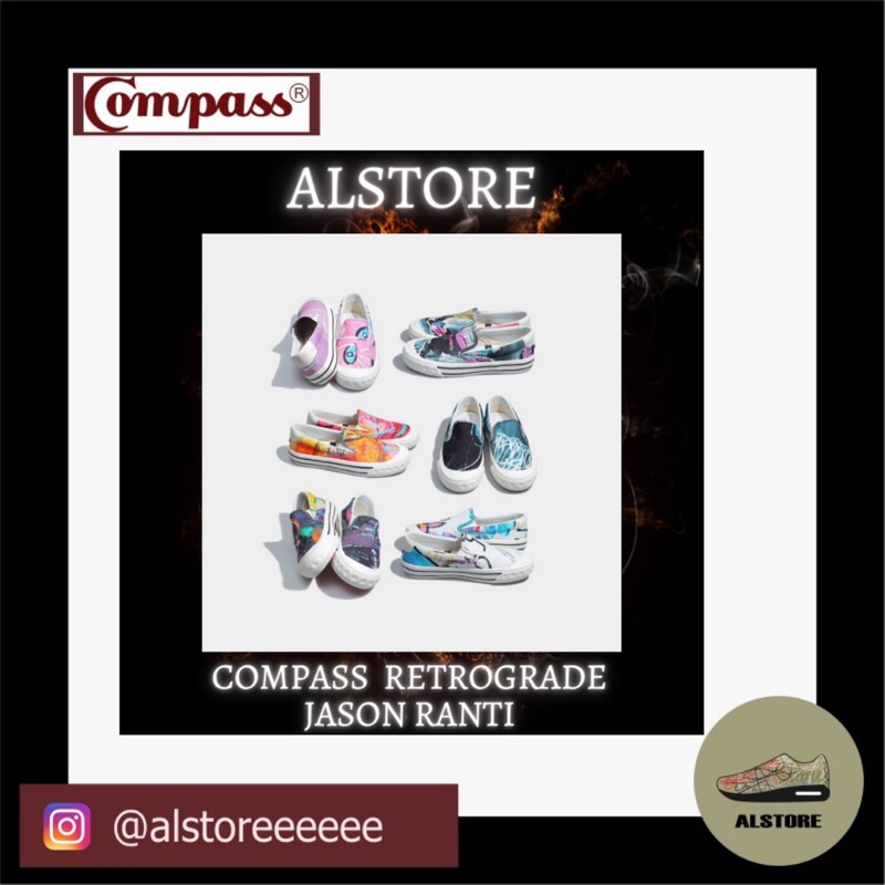 Compass Jason Ranti Artwork 1 2 3 4 5 6 Size 35 36 37 38 39 40 41 42 43 44 Original 100%