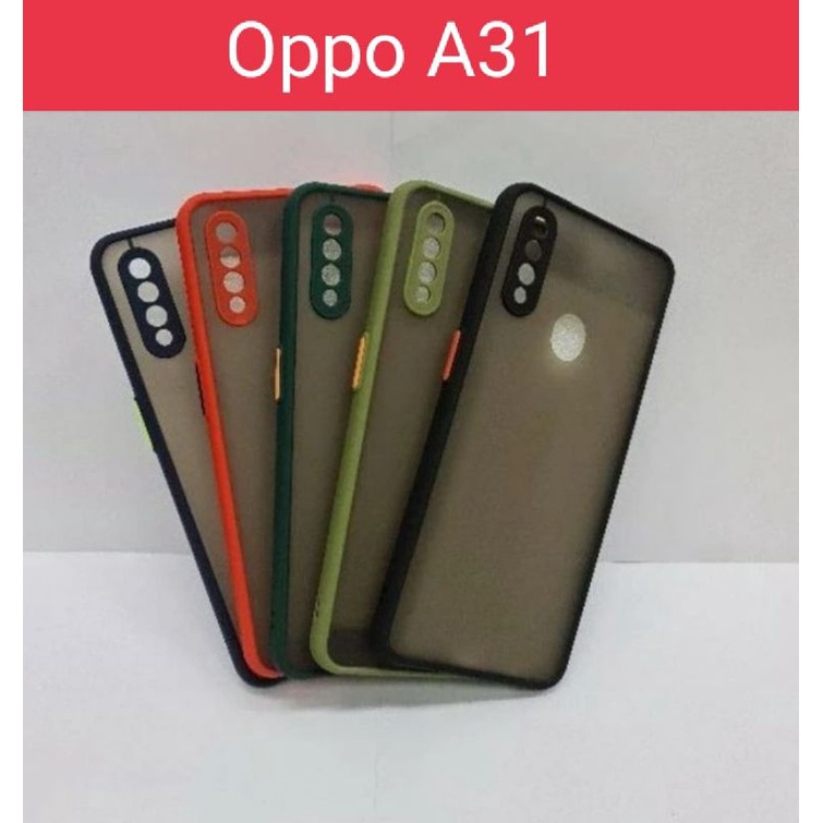 Case Aero My Choice Oppo a31Silikon Casing Selicon Dove Pelindung Camera