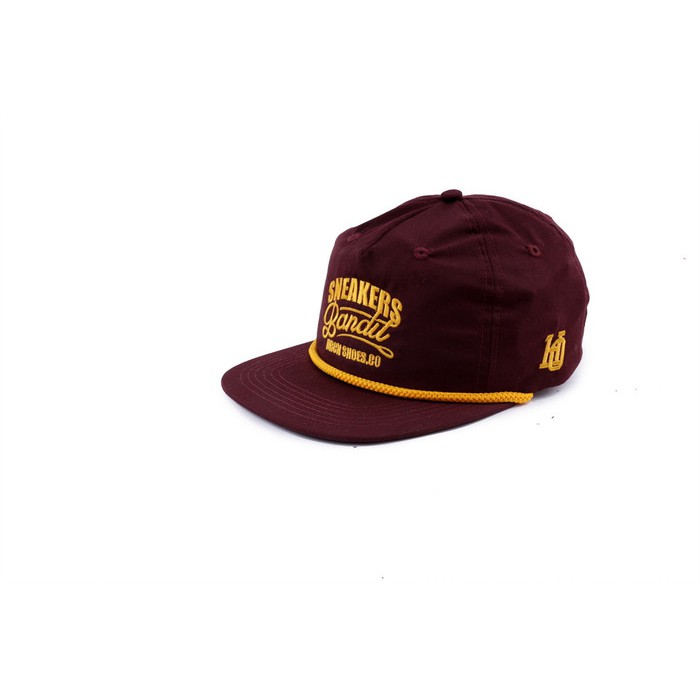 Jual topi snapback pria, koleksi distro HRCN Outfitters, Sneaker Bandit Red Murah