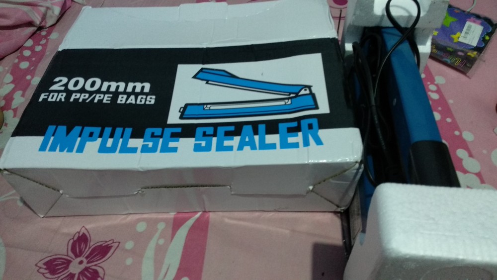 Nagada Alat Press Plastic 20 Cm / Plastic Sealer / Impulse Sealer