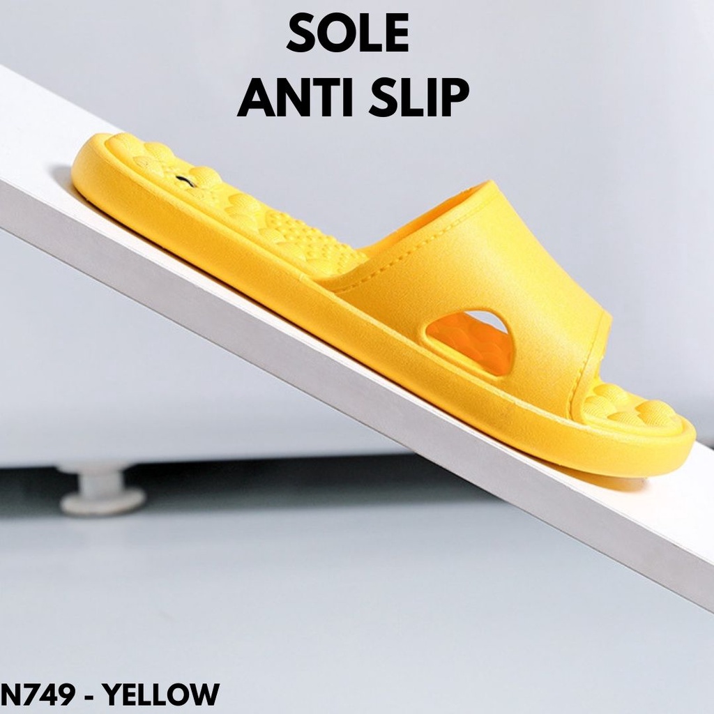 SANDAL PRIA WANITA SELOP PANDEMI NYAMAN DIPAKAI PRAKTIS COCOK PAKAI INDOOR OUTDOOR UNISEX N749