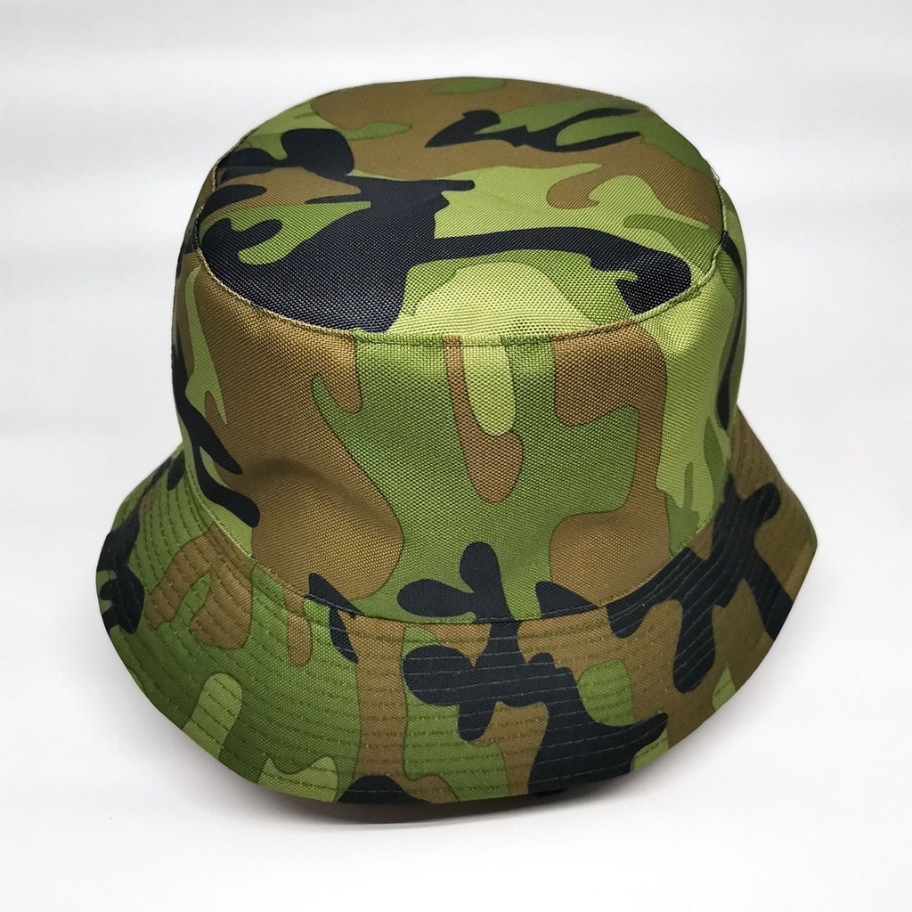 Topi Bucket Motif Loreng Army  Dewasa