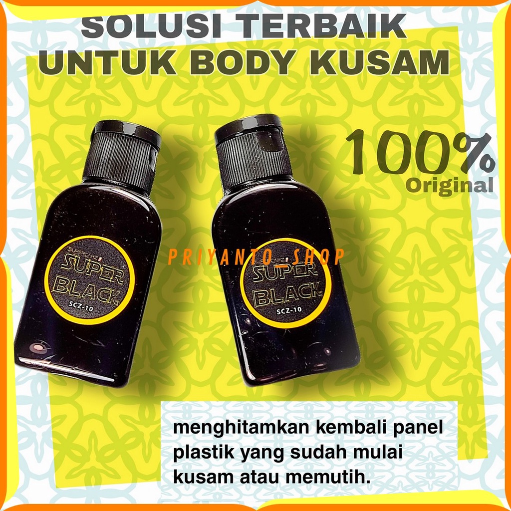 BLACK TO BLACK PENGHITAM BODY PLASTIK TRIM RESTORER PERMANEN TERMURAH