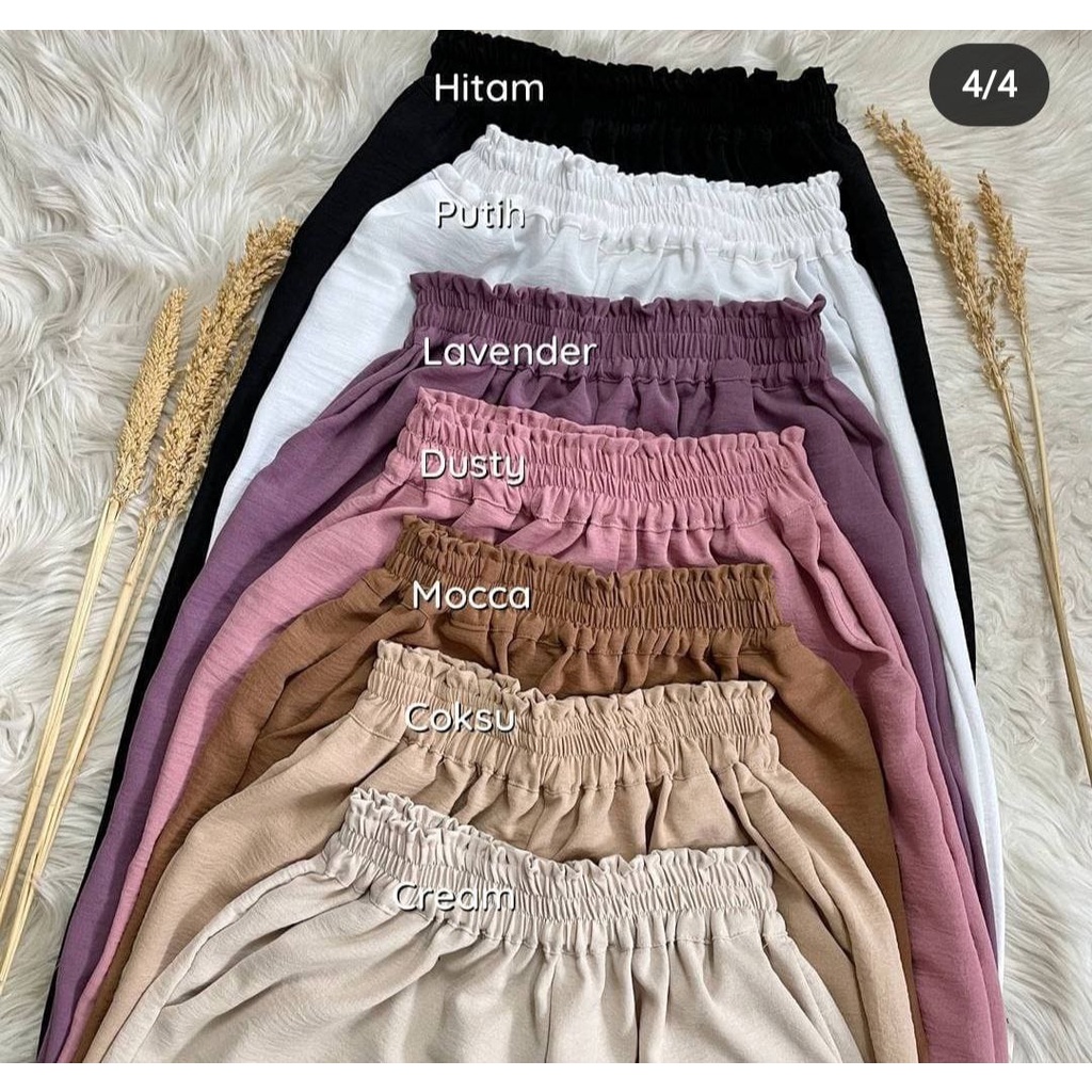 RUBBY KULOT DAILY BASIC CRINKLE AIRFLOW/KULOT CRINKLE HIGHWAIST PREMIUM