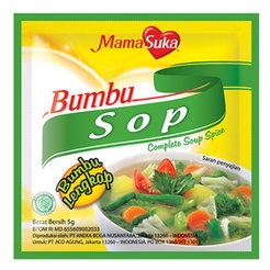 

Mama Suka Bumbu Sop 5grx10sachet/1 Renceng isi 10 sachet/Bumbu Masak Instan