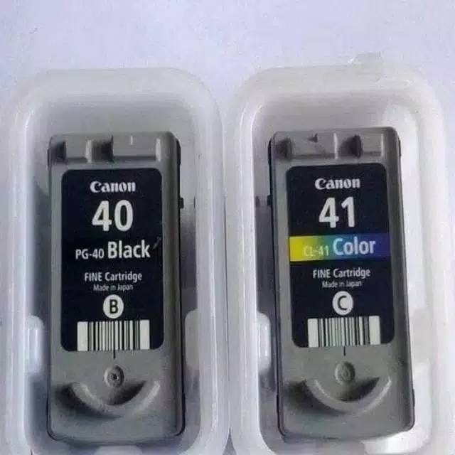 

TINTA CANON 40 BLACK 41 COLOUR BEKAS ORIGINAL