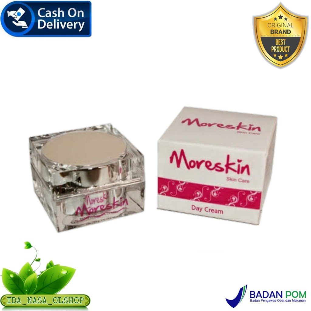 

Moreskin day cream mencerahkan kulitmu secara alami