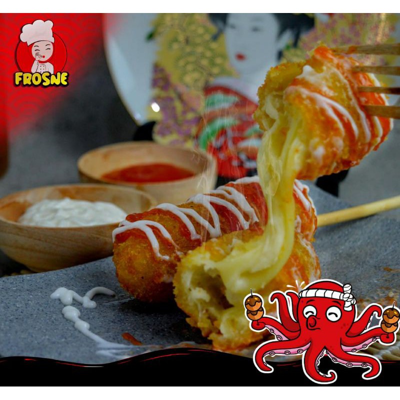 

Sosis Mozzarella Goreng Mozreng Beku Frozen Food Cikarang