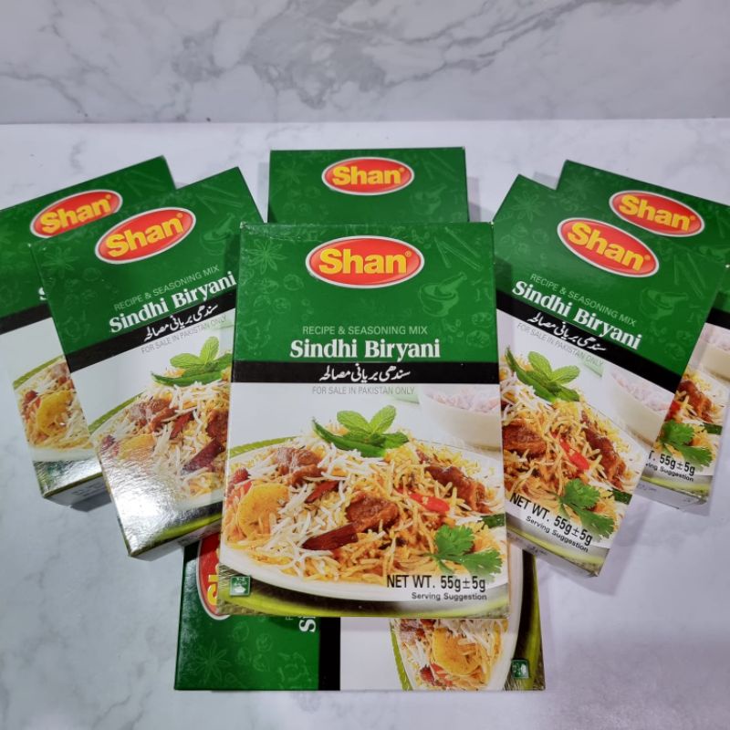 Original Bumbu Nasi Briyani Biryani Kebuli Shan Praktis Murah Arab India Pakistan