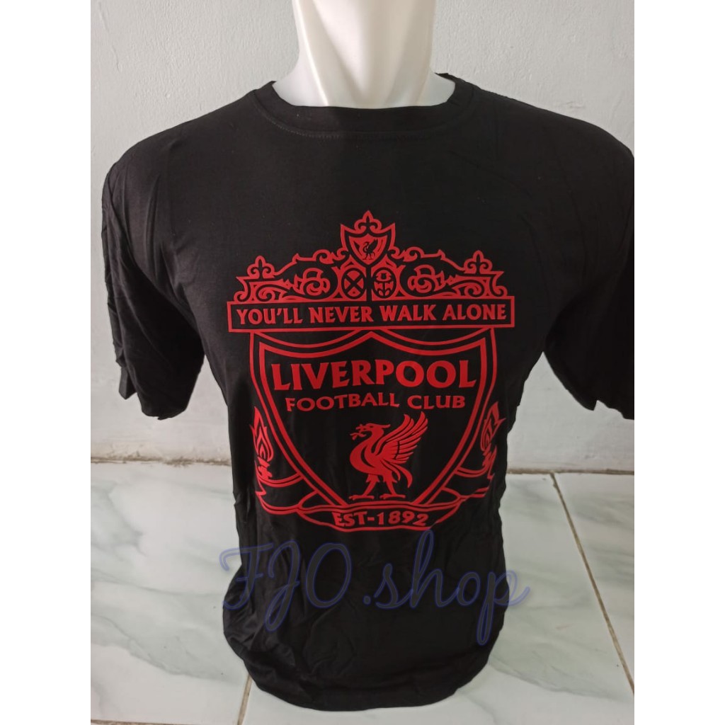 KAOS/BAJU PRIA/LAKI-LAKI LOGO LIVERPOOL