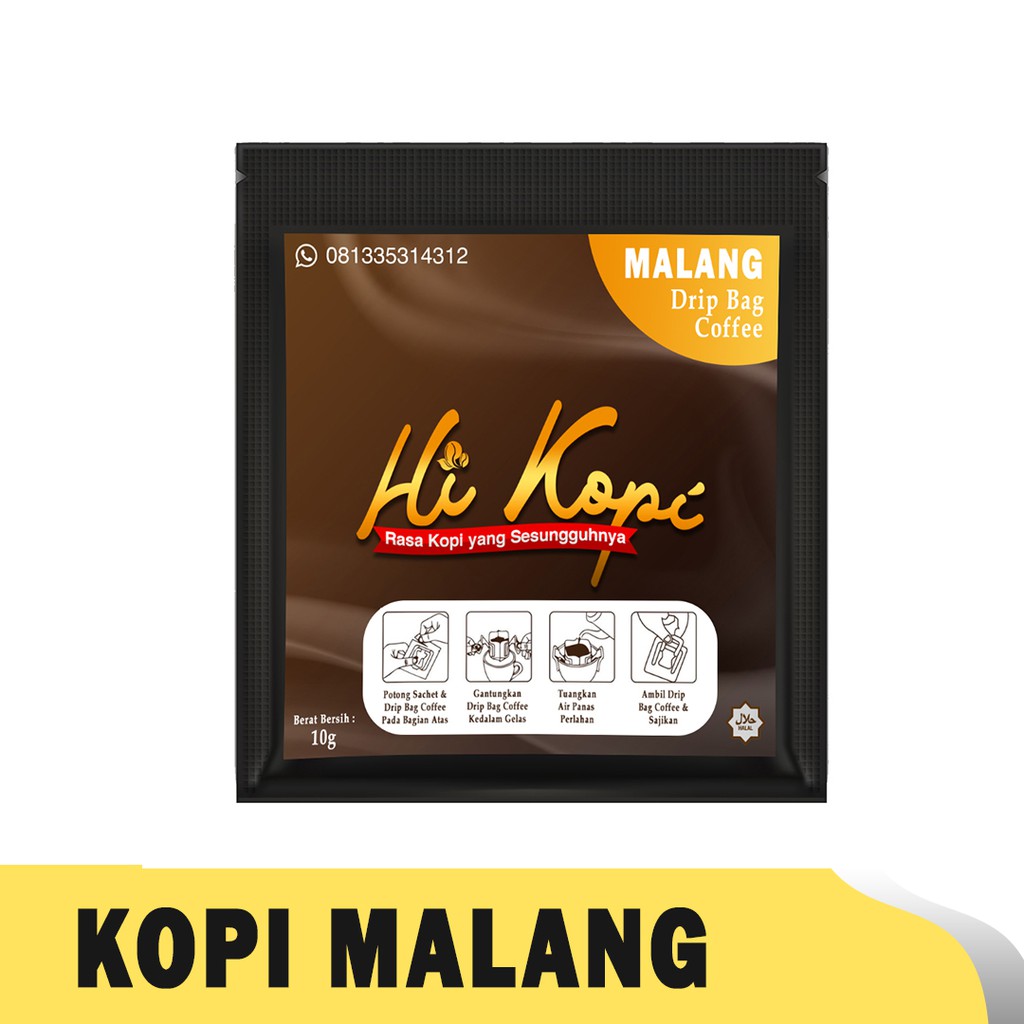 

HI KOPI MALANG - DRIP BAG 10GR