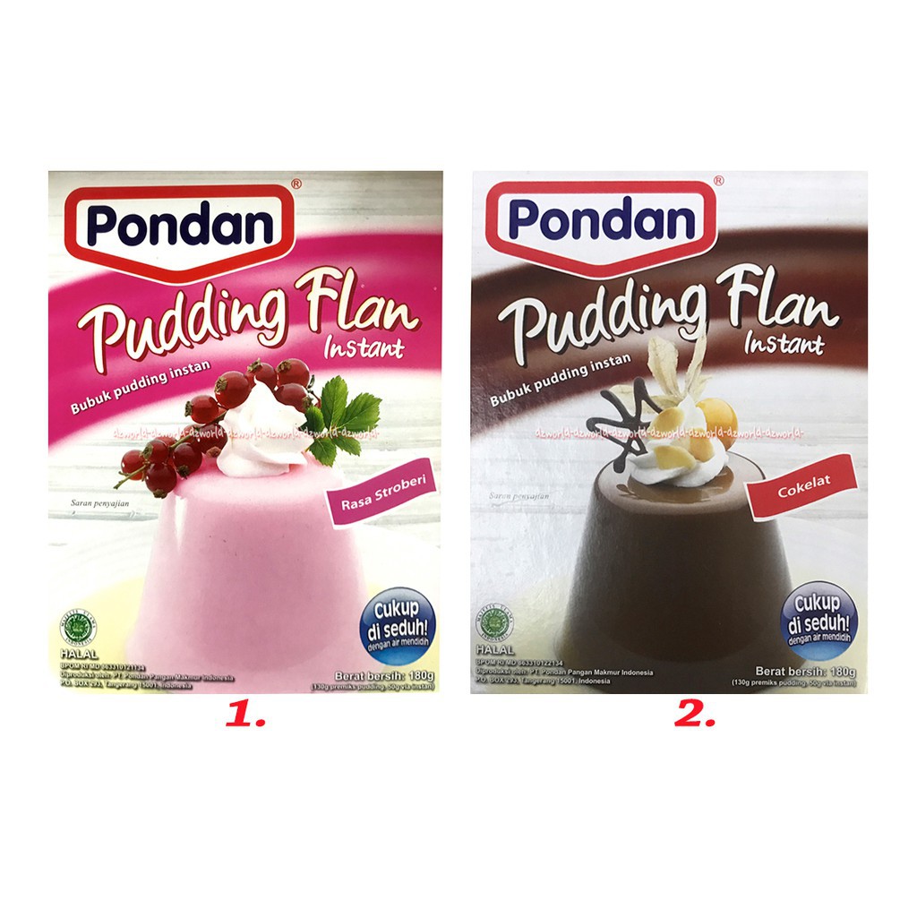 Pondan Pudding Flan 180gr