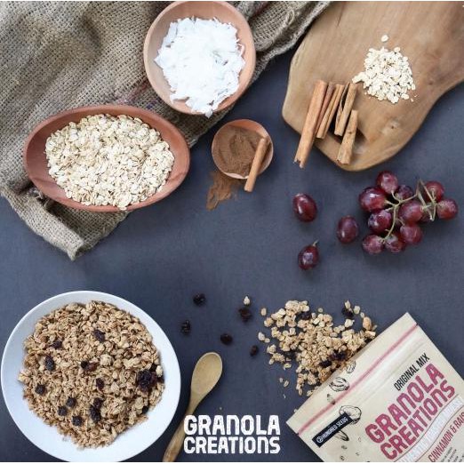 Granola Creation 480gr - Cinnamon & Raisin