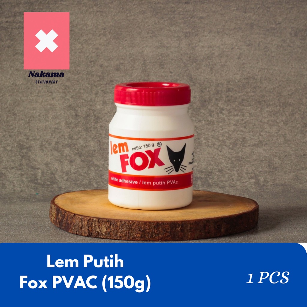 

Lem Fox Lem Putih PVAc 150 gram