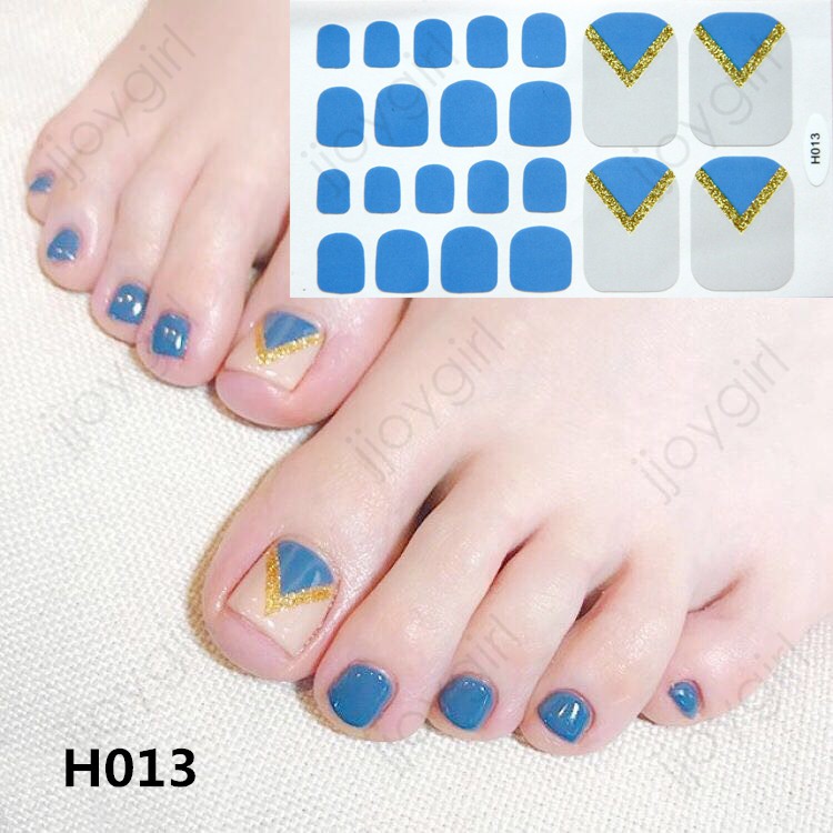 &lt;Jjoygirl&gt;H Nail sticker motif / sticker kuku / stiker kuku / nail stiker glitter / stripes design