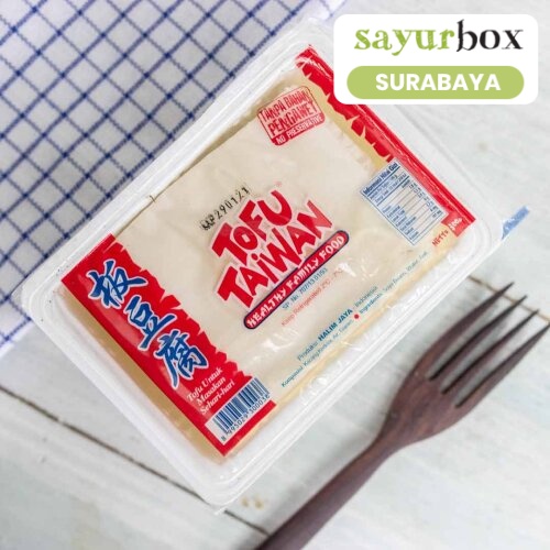 

Halim Jaya Tofu Taiwan Tahu Sutra Padat 300 gram (Sayurbox) - SURABAYA