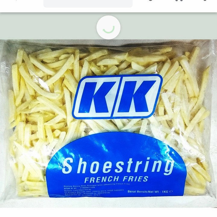 

Kentang Goreng Shoetring 1kg Impor Belgia