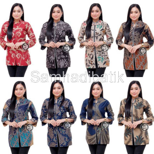 Terlaris Atasan Batik Dolby Dolbi Dobby Doby Tenun Sutra Tulis Halus Katun Atbm Baron ,sarombit Atasan 89ReBVC6Bb8o1