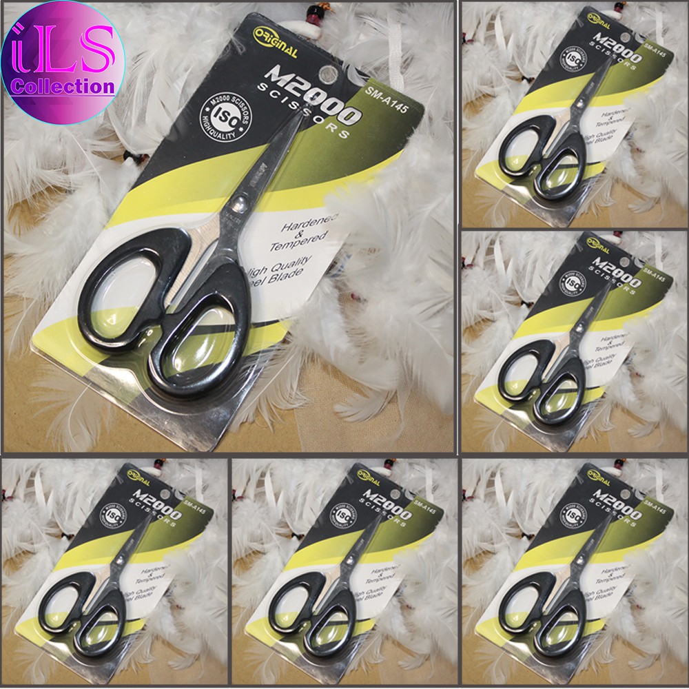 

ILS - PAKET HEMAT ISI 6 PCS Gunting M2000 Kecil, Hitam PH-4173