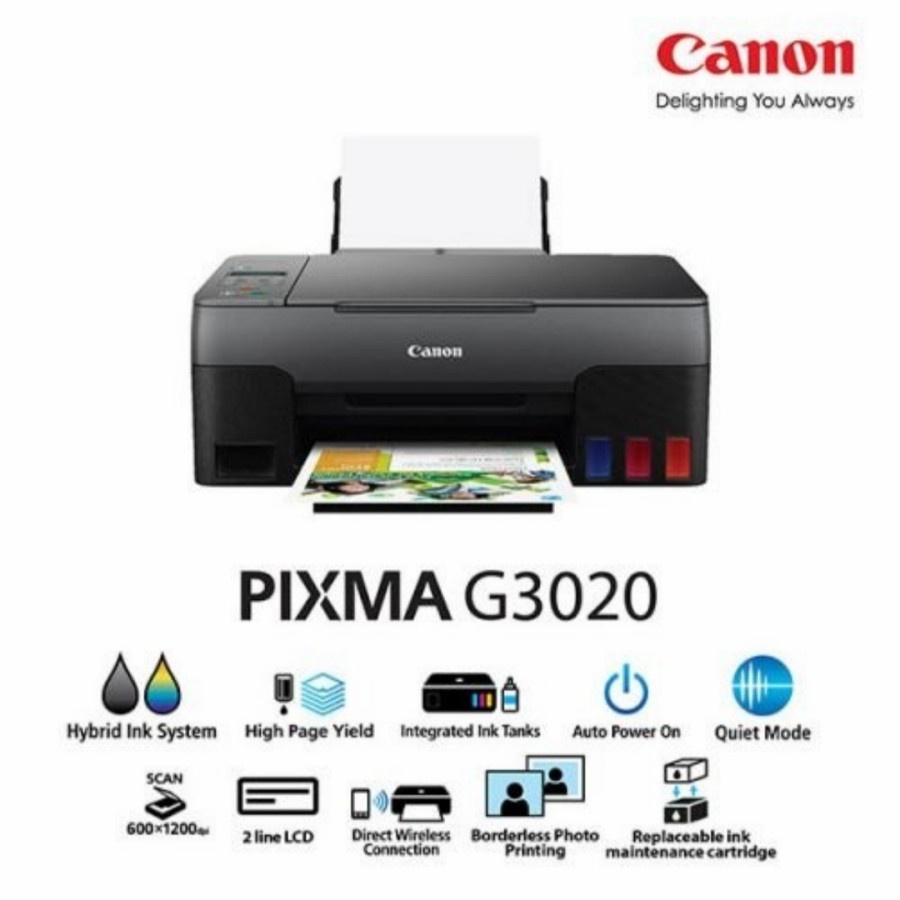 Printer Canon Pixma G3020 All In One WIFI