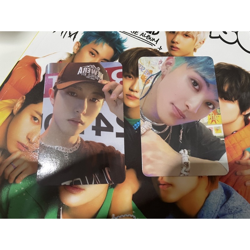 photocard renjun mark beatbox young star new school photobook ver