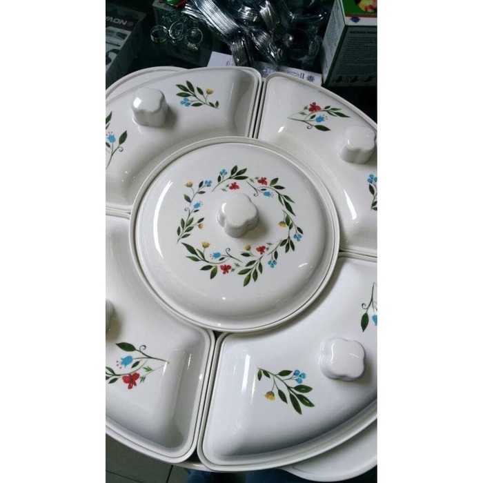 Prasmanan Set Melamin Onyx / Wadah Saji (35 Cm) 060