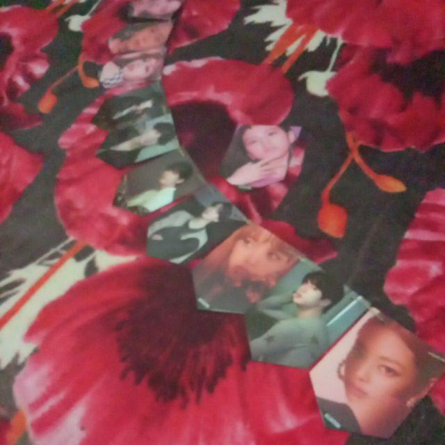 [bayar Di Tempat]poster Kpop Bts Blackpink Diy Gambar Bendera Gantung