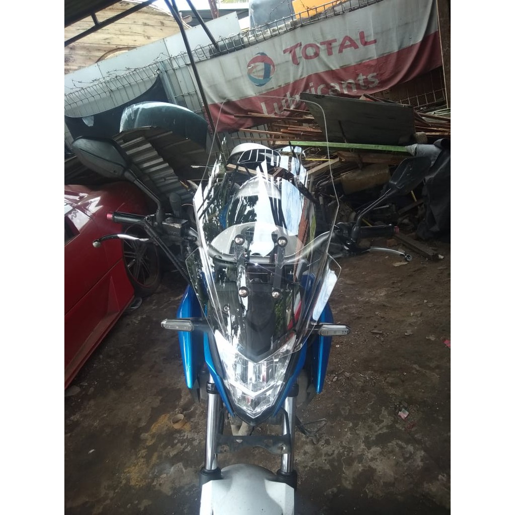 WINSIL VISOR ADVENTUR TURING ALL NEW HONDA CB150R CB 150 R Shopee Indonesia