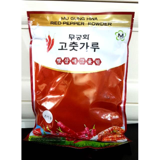 

Gochugaru Mugunghwa Red Chilli Pepper Cabe Merah Bubuk Korea 100gr