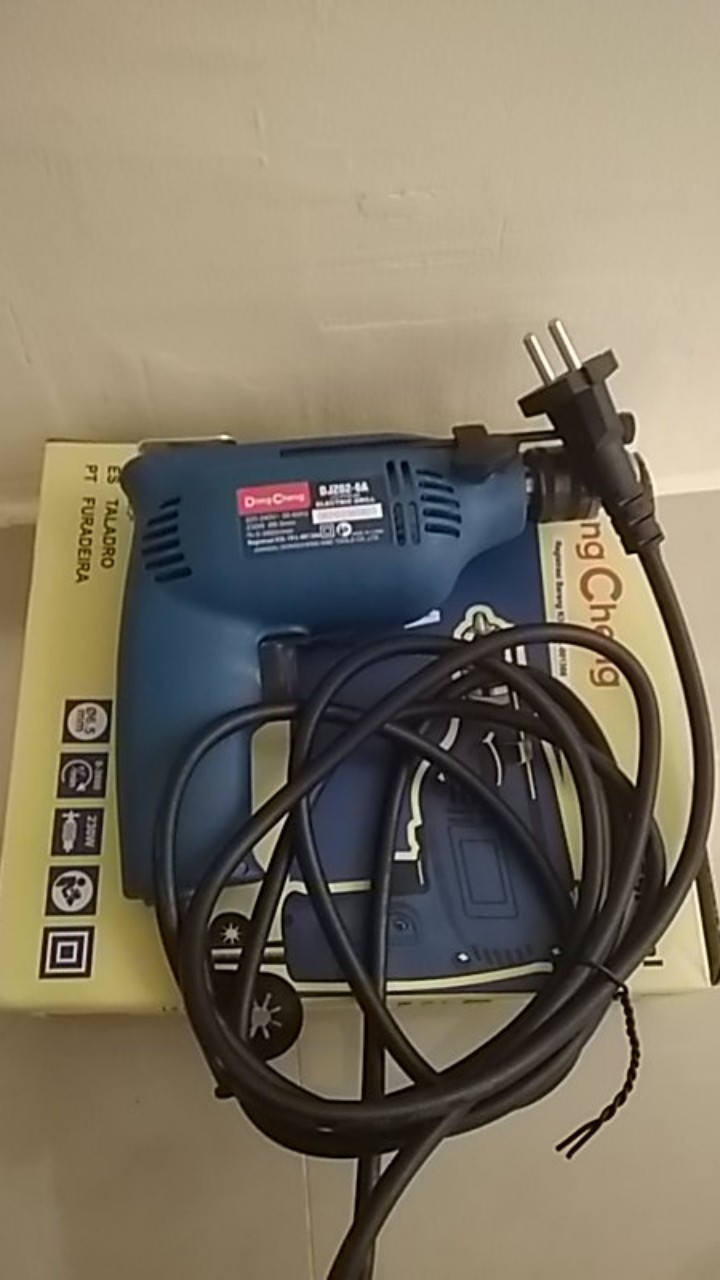 Mesin Bor Tangan 6mm Djz02-6a Dongcheng Djz 02-6a Drill Driver