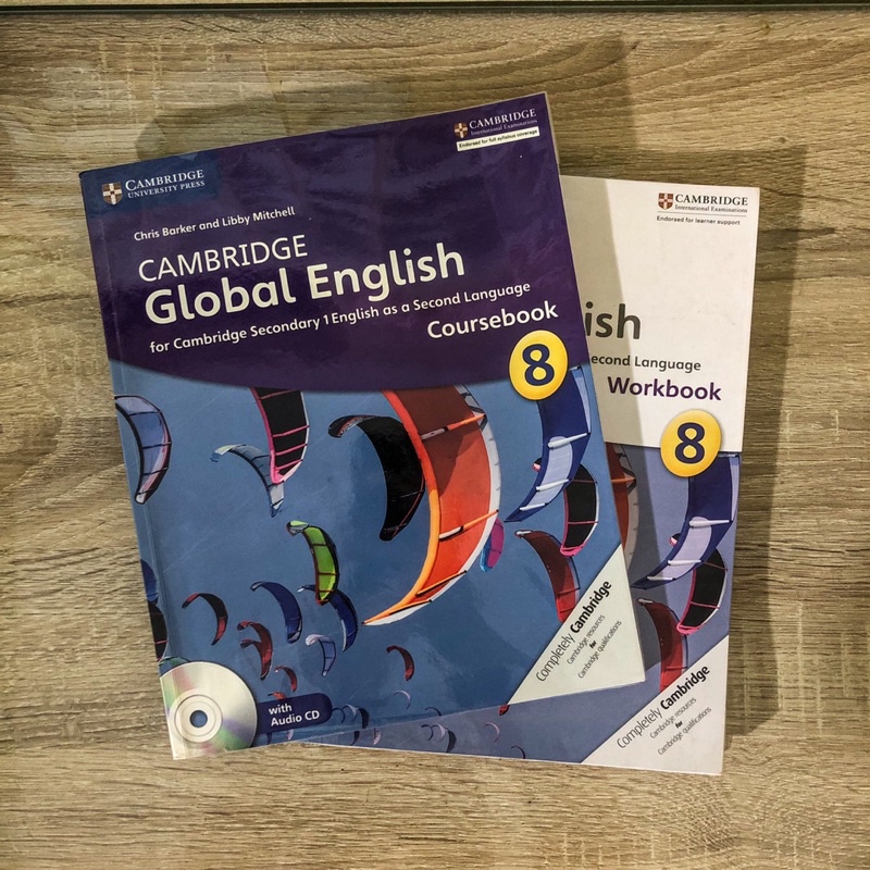 Cambridge Global English 8 (SMP 2) - Coursebook & Workbook (with Audio CD)