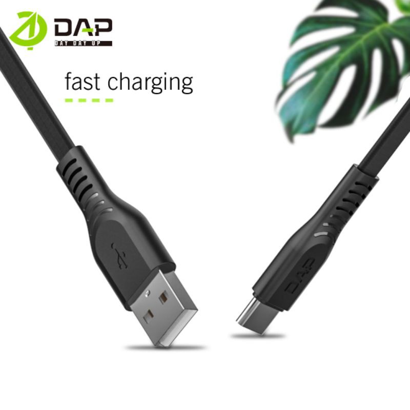 Kabel Data DAP D-CBT100 TYPE-C Kabel Charger DAP DCBT100 TIPE C Kabel Casan DAP D-CBT100 USB TYPE-C