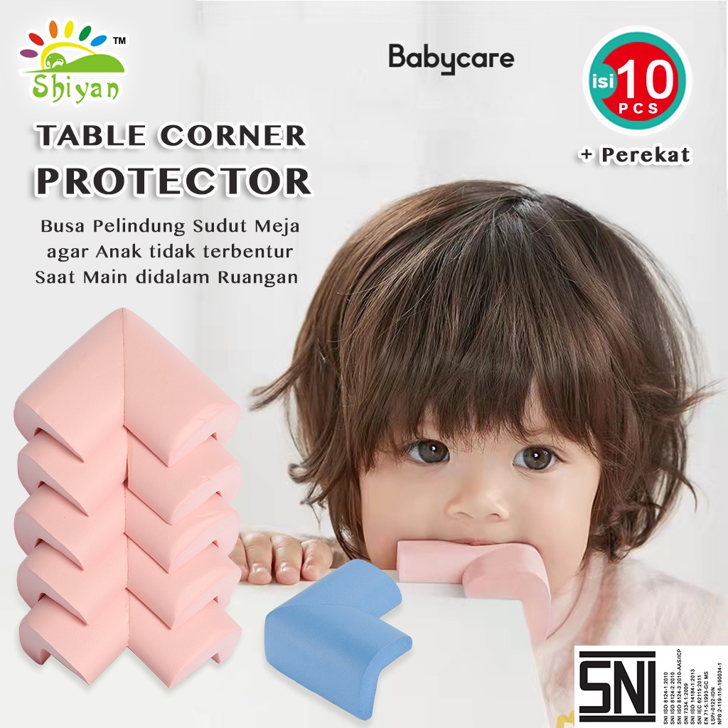 [Shiyan] bantal sudut meja / pelindung sudut meja sebagai keselamatan anak children protection corner table soft safety edges