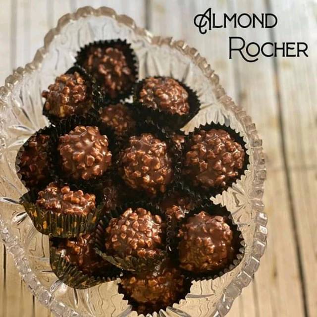 

Almond rocher cookies