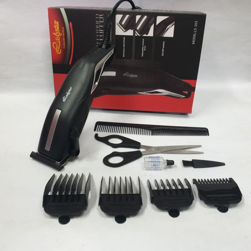 Mesin Cukur Rambut Ladystar Ls103 Alat pangkas rambut anak Termurah Hair Clipper Ori kliper Bagus