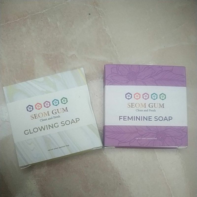 

GLOWINGSOAP&FEMININESOAP