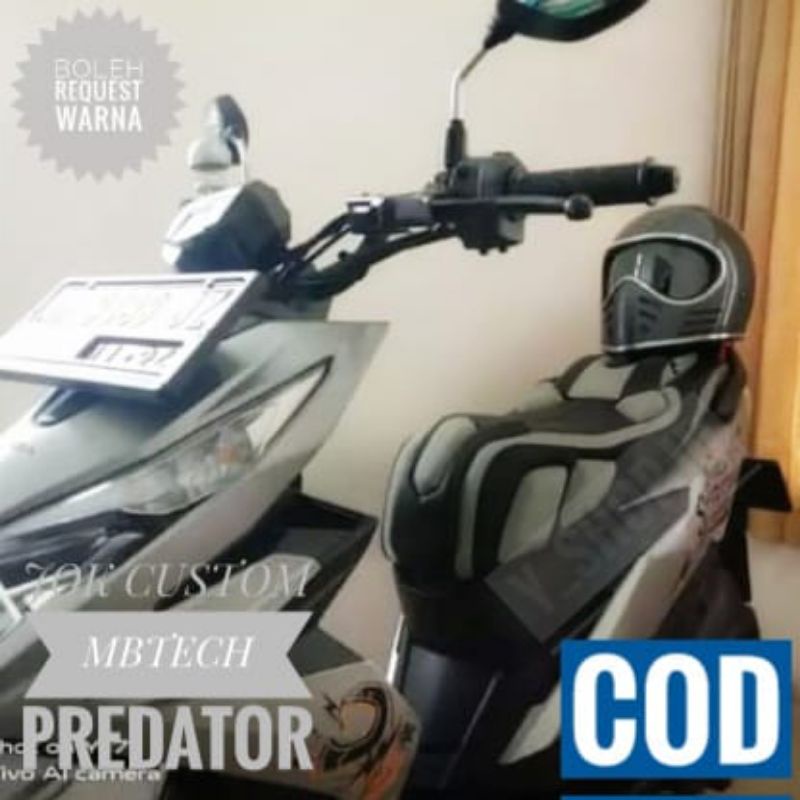 Cover Jok Variasi Beat Old All New Fi Karbu Steet Deluxe Model Cobra