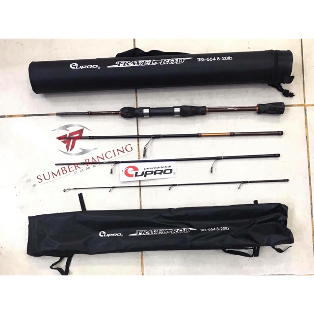Eupro Travel Rod 4pc Spinning